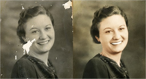 Photo Restoration with Enhancement